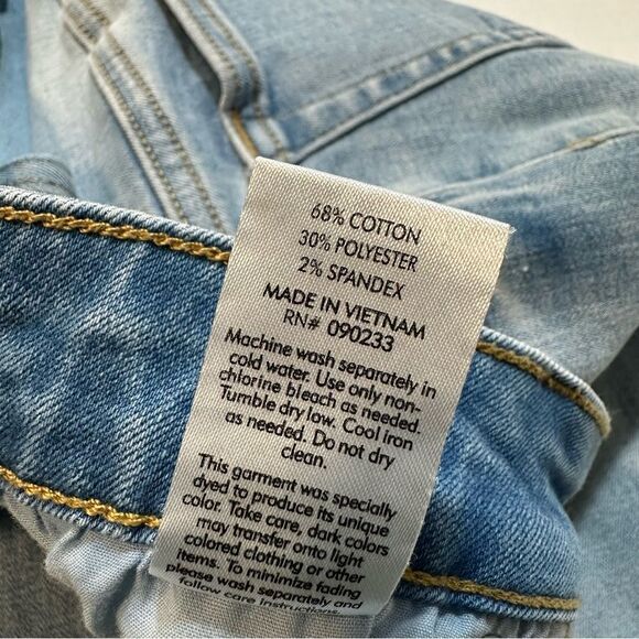 Pacsun Stacked Skinny Jeans Light Wash Denim Men’s 32x32 - Picture 6 of 11